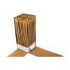 JWARE King Size 1000 Box Unbleached - Image 2
